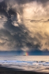 z4352 Evening Showers, Sandown Bay