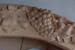 Hand Carved Grapes
