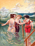 Victorian Beach Scene 8