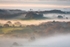 ab640 Autumn mist from Brading Down