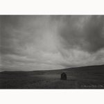 Maen Llia standing stone study 2, Brecon Beacons, Wales