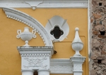 Santa María, façade detail