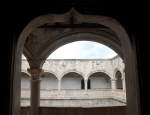 Upper cloister walk arches