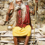 Wandering Saddhu, India