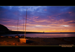 Tynemouth haven yachts at dawn