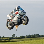 large bike at silverstone