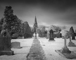Otley Cemetery in Infrared #2