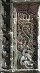 El Calvario, ex-façade portal, left pillar relief
