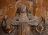 Santa Clara, nave altar fragment, St. Clare & Poor Clares, detail