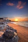 z2639 Steephill Cove at Sunrise
