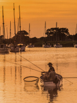 Sunset Christchurch Harbour