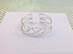 Silver bangle.   £130.00