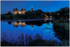Twilight reflections, Linlithgow loch