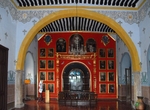 Camarín de la Virgen, chancel arch