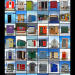 New Brunswick Canada Ice Shack Posters