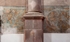 Nave mural, N wall pillar & murals