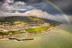 z3541 Showers over Ventnor