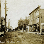 Main Street East Bathurst New Brunswick Canada Early 1900s