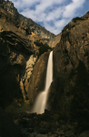Bridalveil Falls at Night in Yosemite Valley