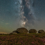 Milky Way Over Brockagh, Wicklow Mountains - Version 2