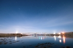 bridge at night