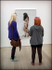 Blonde, brunette and redhead at the Saatchi