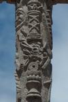 Façade roof cross, shaft details