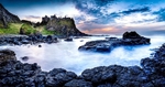 05 30x60 Canvas 2014-050CP Sunset at Dunluce Castle Co Antrim