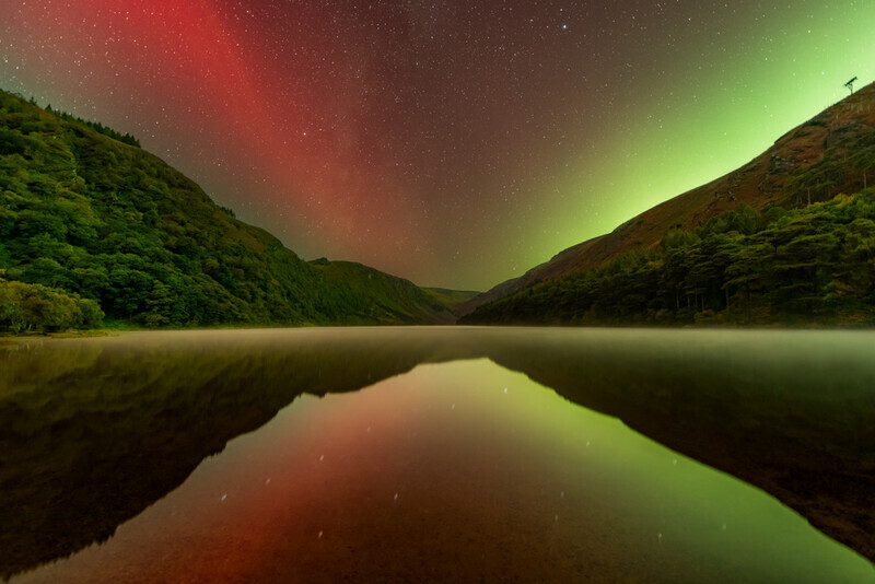 Upper Lake Aurora, Glendalough