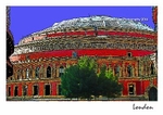 LL22 Royal Albert Hall London Postcard