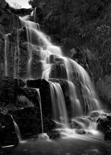 There are some lovely little waterfalls slightly hidden away within the steep sided Sulby valley. This being one of t…
