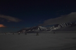 Adventdalen at full moon 5011