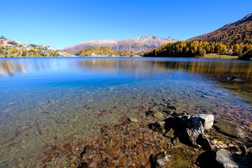 Lake Wide Angle St Moritz