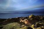 Dusk in December. Meigle Bay, Skelmorlie, North Ayrshire, Scotland.