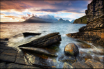 Sunbreak over the Cuillins