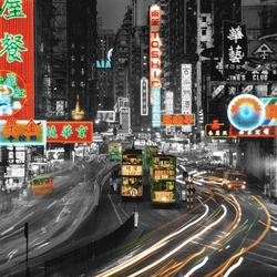 KMDUO-15 Hennessy road at night - 1978
