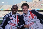 Mo Farah and Chris Thompson