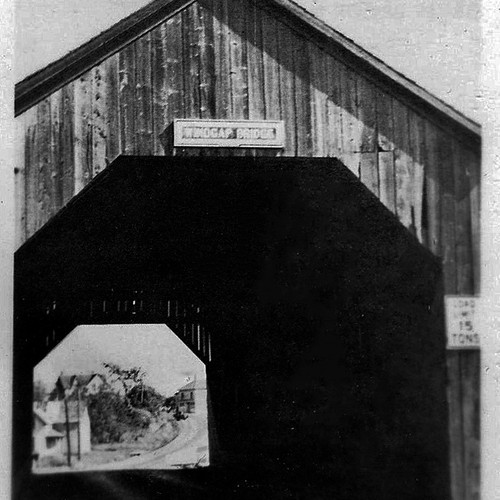 The Windgap covered bridge was taken down in 1975 due to safety concerns. Was located along Windgap road in rural Kin…