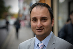 Pharmacist Anil Sharma, owner of Petersfield Pharmacy