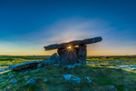 Sunset at Poulnabrone Dolmen