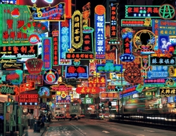 Neon Fantasy #1 Nathan Road, Kowloon, Hong Kong