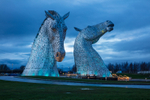 The Kelpies, Falkirk, Scotland.