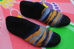 Wet Felted Slippers
