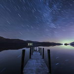 Derwent Water Aurora Star Trails