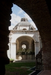 Santa Catalina de Sena, patio arch & washing site (Lavaderos)