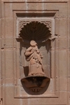 Façade, second tier, right sculpture niche
