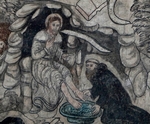 N wall mural, Augustinian Eremitic Life, detail