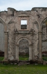 Capilla abierta, central arch