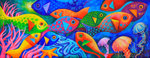 Funky Fish 3 (Original Artwork - acrylic on canvas)