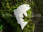 Taupo Trout Bone Carving.